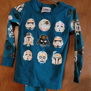 Hanna Andersson Starwars Long Sleeve PJs